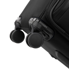 360° MagnaTrac® self-aligning spinner wheels - black