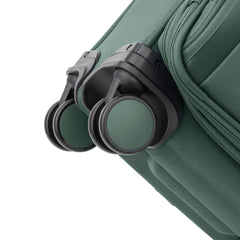 360° MagnaTrac® self-aligning spinner wheels in Desert sage green