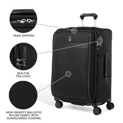 VersaPack®+ 69cm Medium Expandable Spinner - Black
