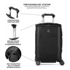 VersaPack®+ 56cm Compact Expandable Spinner - Black Features 1