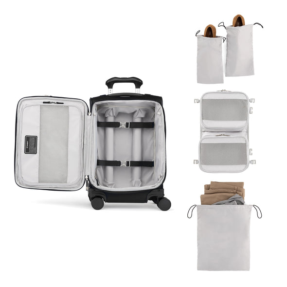 VersaPack®+ 56cm Compact Expandable Spinner - Black interior