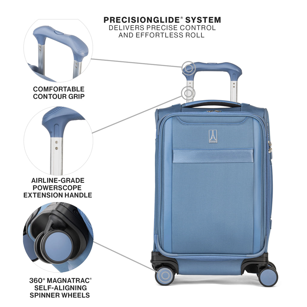 VersaPack®+ 56cm Compact Expandable Spinner - Elemental Blue Features 2