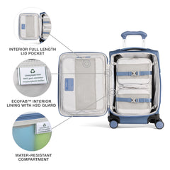 VersaPack®+ 56cm Compact Expandable Spinner - Elemental Blue Features 5