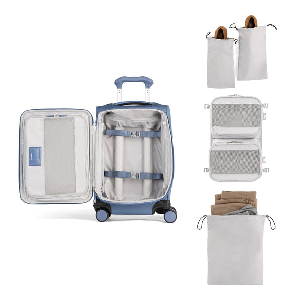 VersaPack®+ 56cm Compact Expandable Spinner - Elemental Blue interior