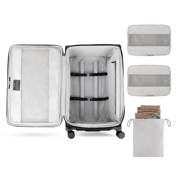 VersaPack®+ 78cm Large Expandable Spinner - Black interior
