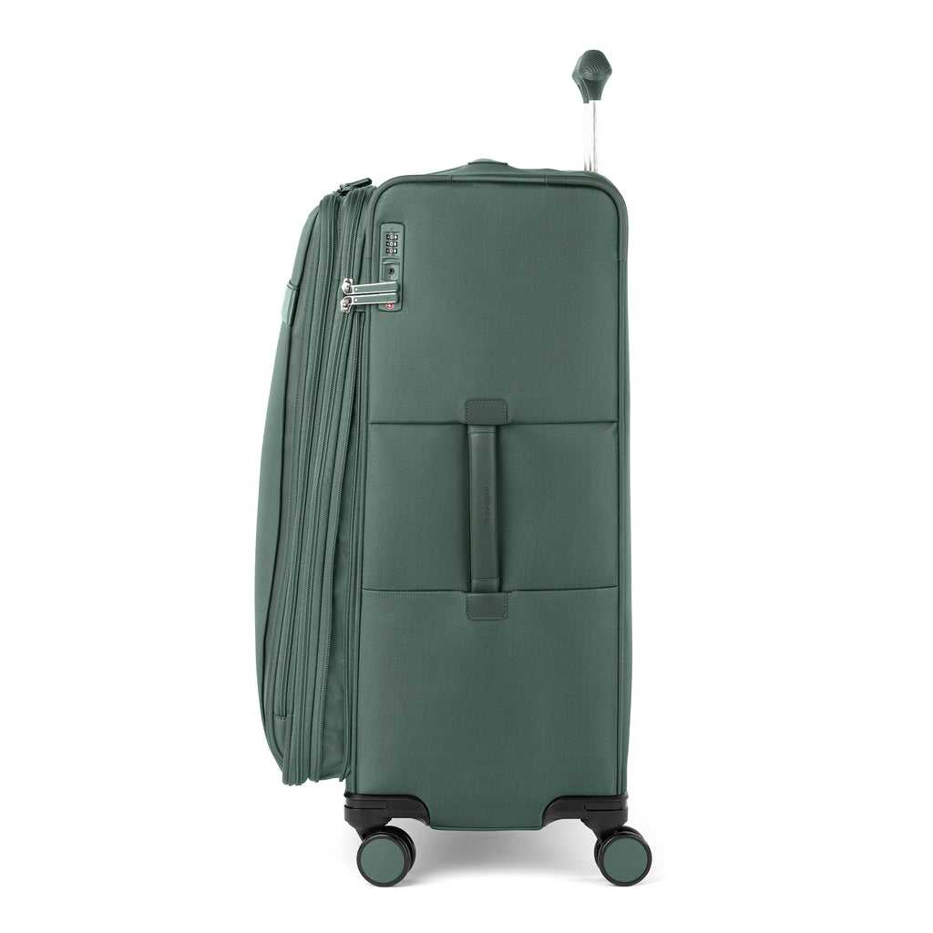 VersaPack®+ 78cm Large Expandable Spinner - Desert Sage Green side expanded