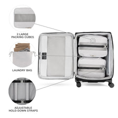 VersaPack®+ Air 69cm Medium Expandable Spinner - Desert Sage Green Features 4
