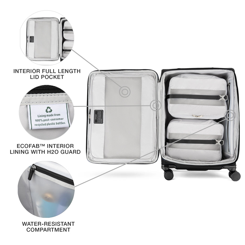 VersaPack®+ Air 69cm Medium Expandable Spinner - Desert Sage Green Features 5