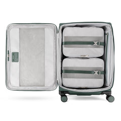 VersaPack®+ Air 69cm Medium Expandable Spinner - Desert Sage Green Interior with packing cubes