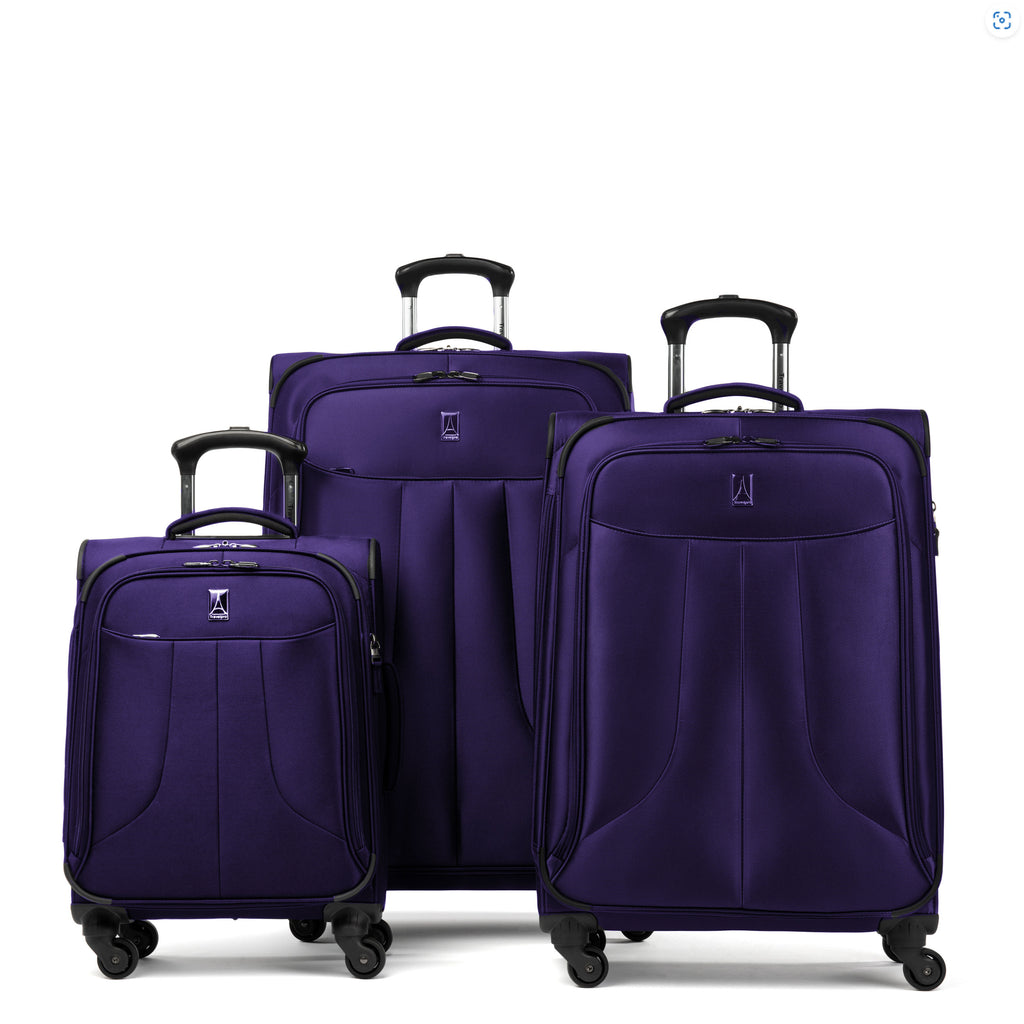 Anthem Select 3 Piece Luggage Set - Deep Purple