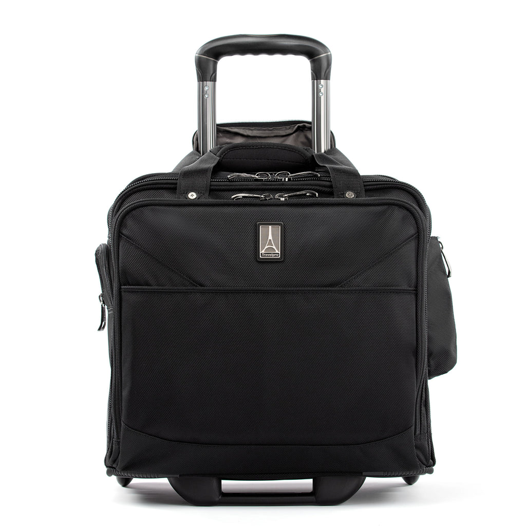 FlightCrew 5 Rolling Computer Overnighter - Black – Luggage Online