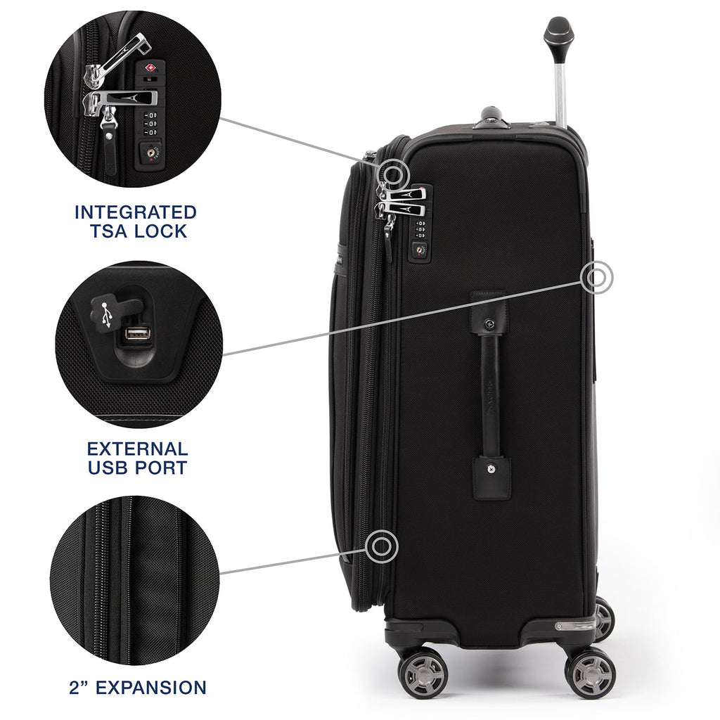 Platinum Elite 71cm Expandable Spinner Black