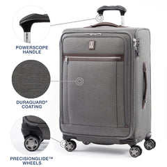 Platinum Elite - 71cm Expandable Spinner - Vintage Grey