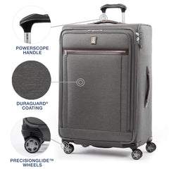 Platinum Elite - 82cm Expandable Spinner - Vintage Grey